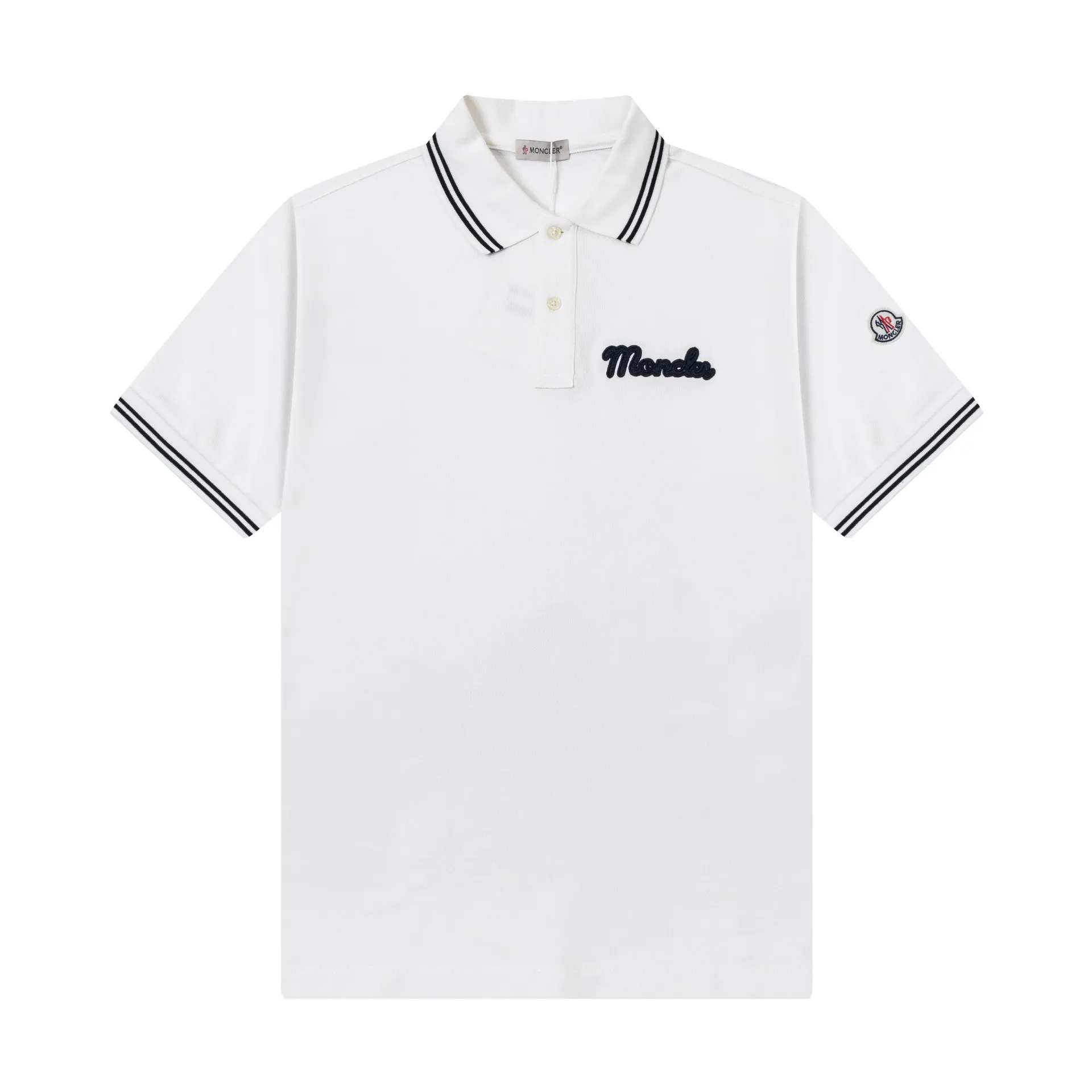 Moncler polo Polo Polo ， Series ， 。 Polo ， Classic 。 ， ， 。 • • • • • • • ：Black White •Size：M L XL XXL